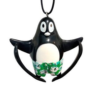 Vilebrequin RARE Lmtd Edition Collectible Holiday Ornament Penguin Skiing